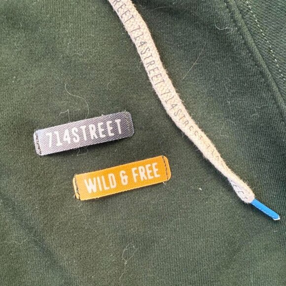 Boosted Men's Green and Khaki Hoodie - Picture 2 of 5